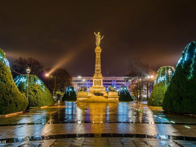 Центърът на град Русе